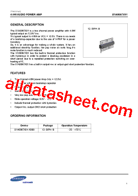 S1A0067X01型号图片