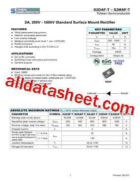 S2DAF-T型号图片