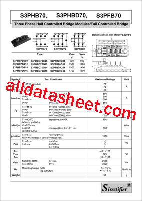 S3PFB70G08型号图片