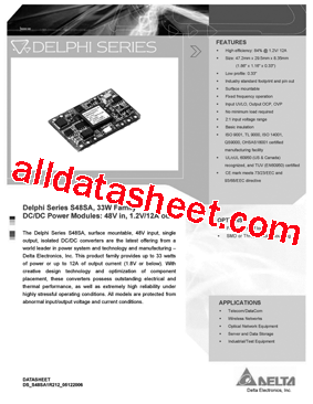 S48SA1R210PRFB型号图片