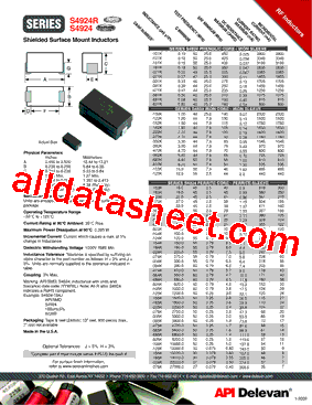 S4924-182K型号图片