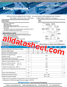 S50VB005-S50VB100型号图片