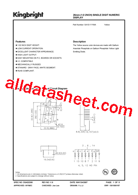 SA10-11YWA型号图片