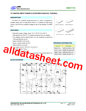 SA2111CB型号图片