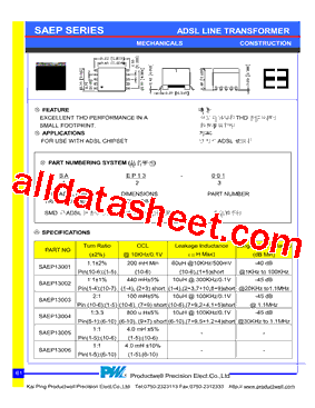 SAEP13001型号图片