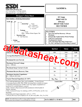 SAM50FASMSTXV型号图片