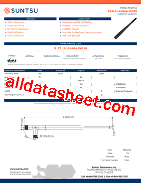 SATIA-145A6A-WFB1型号图片