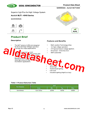 SAW09A0A型号图片