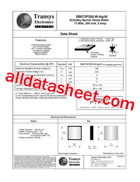 SB073P200-W-AG型号图片