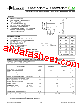 SB10150DC型号图片