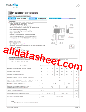 SB1020DC型号图片