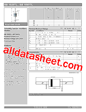 SB1045TL型号图片