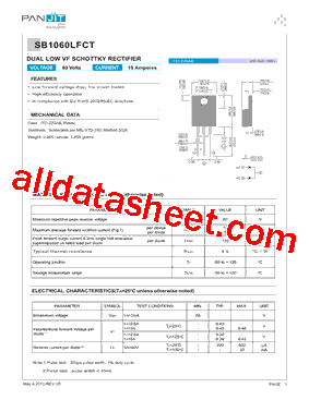 SB1060LFCT型号图片