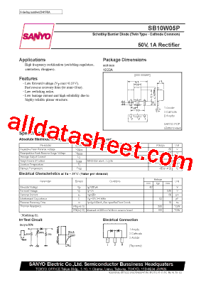 SB10W05P型号图片