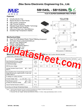 SB15200L型号图片