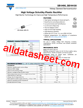 SB1H100-E3/73型号图片