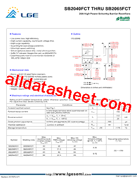 SB2065FCT型号图片