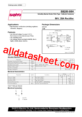 SB250-05H型号图片