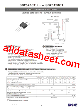 SB25100CT型号图片