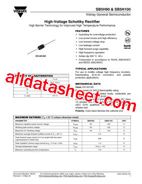 SB5H100HE3/54型号图片