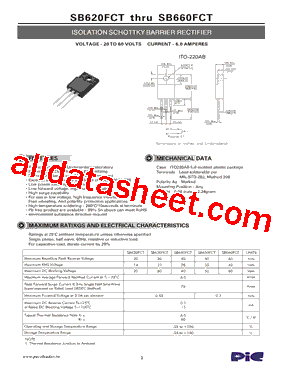 SB660FCT型号图片