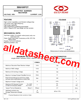 SB8100FCT型号图片