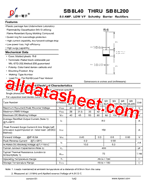 SB8L40L型号图片