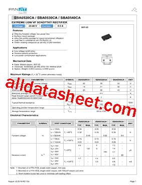 SBA0540CA_R1_00001型号图片