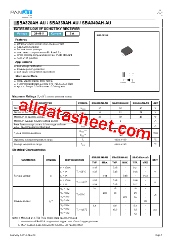 SBA340AH-AU_R1_000A1型号图片