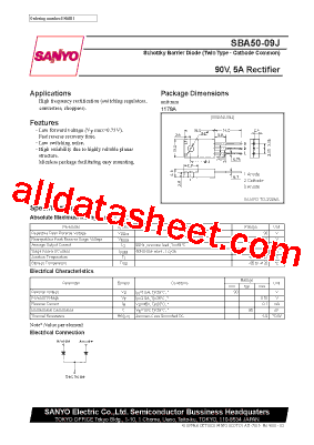SBA50-09J型号图片