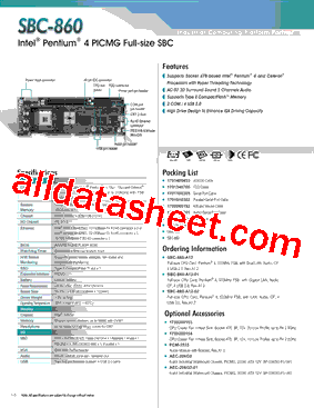 SBC-860-A12型号图片