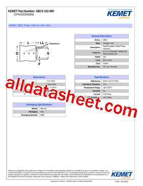 SBC2-332-900型号图片