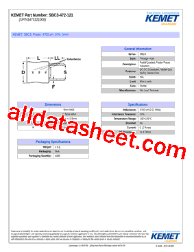 SBC3-472-121型号图片