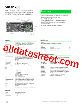 SBC81206型号图片