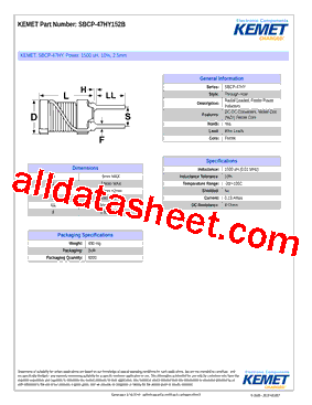 SBCP-47HY152B型号图片