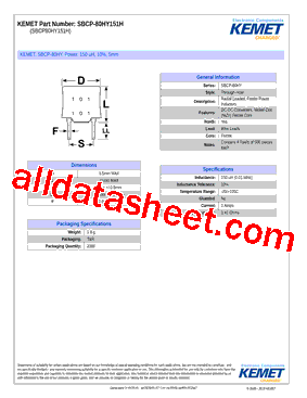 SBCP-80HY151H型号图片