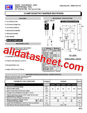 SBDR-1201-1B型号图片