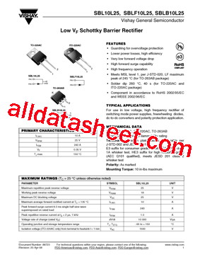 SBL10L25_08型号图片