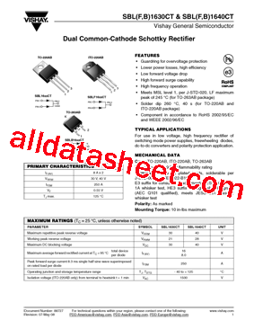 SBL1630CTHE3/45型号图片