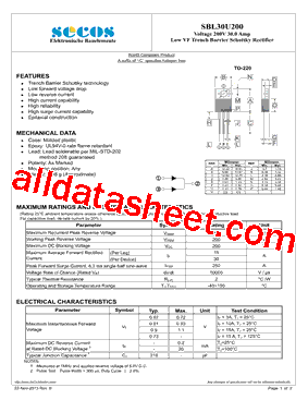SBL30U200_15型号图片