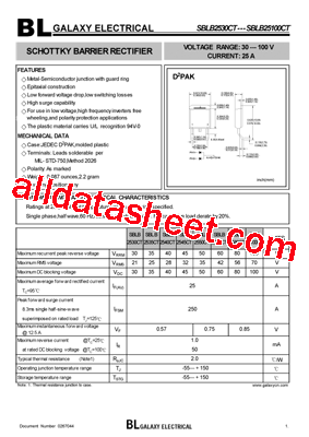 SBLB2545CT型号图片