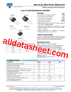 SBLF10L30型号图片