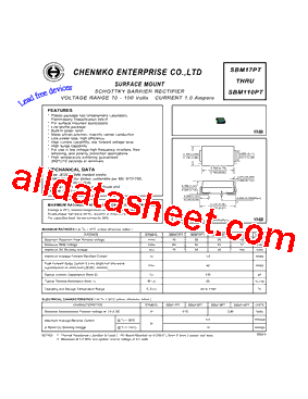 SBM17PT型号图片