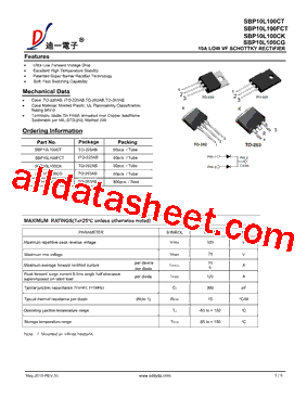 SBP20V50CT型号图片