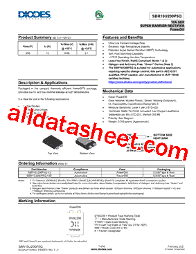 SBR10U200P5Q-13D型号图片
