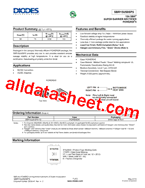 SBR15U50SP5-13型号图片