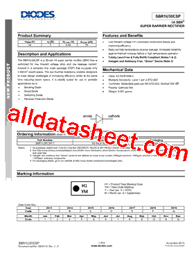 SBR1U30CSP_15型号图片