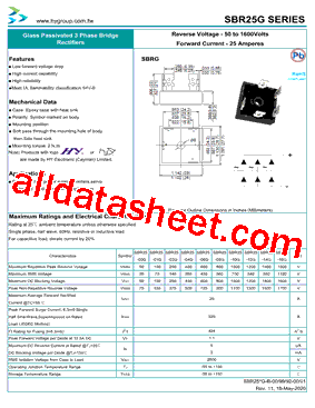 SBR25-00G型号图片