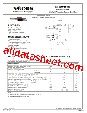 SBR30150R型号图片