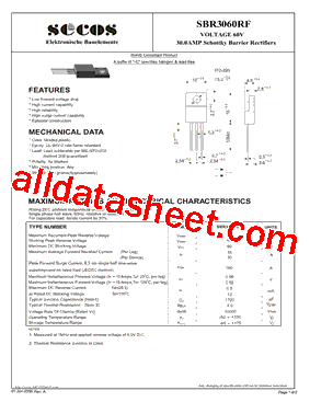 SBR3060RF型号图片